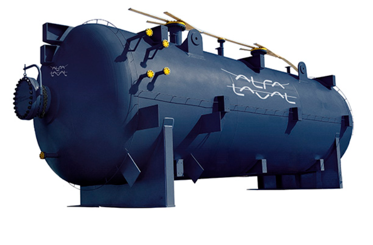 ALFA LAVAL PLATE-AND-FIN HEAT EXCHANGERS - CORE IN DRUM